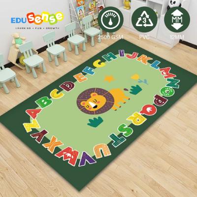 China Baby Washable Foldable Play Mat PVC Extra Large Crawling Mat For Children for sale