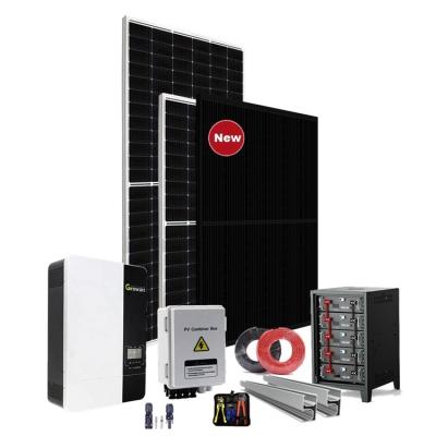 China Home Off Grid 3KW 5KW 10KW Lithium Ion Battery Storage Home Solar Power System for sale