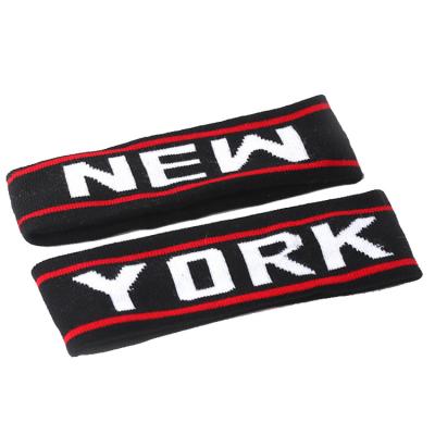 China New York European and American style cheap girl's sports elastic headband hairband custom for sale