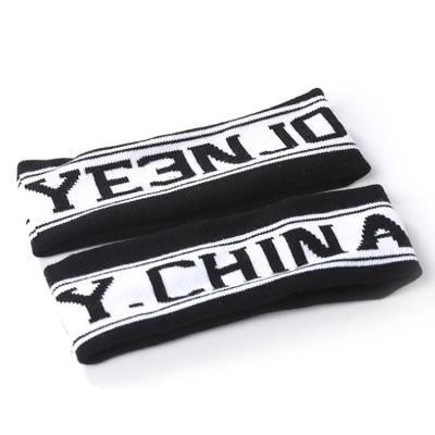 China Custom Sports Sweatband Sports Sweatband Knitted Head Band Sweatband Wrist Making Factory for sale