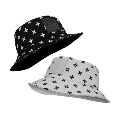 China Custom Printing Image Sun Sublimation Wide Brim Bucket Hat Cheap Fisherman Hat for sale