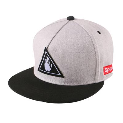 China Custom Patch Embroidery Snapback Rope Hat JOINT Woven Snapback Hat With Logo for sale