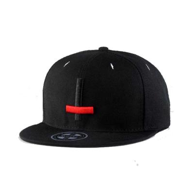 China Custom Adjustable Embroidery Baseball Cap Snapback Hat COMMON Hip-Hop for sale