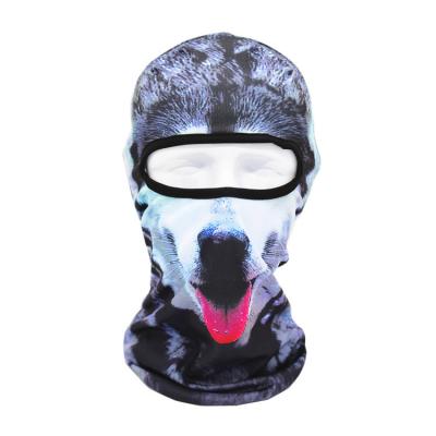 China 3D Cat Dog Cute Animal Windproof Skullies Hat Warmer Funny Cool Coating Helmet Hat Cycling Men Women Waterproof Winter Waterproof for sale