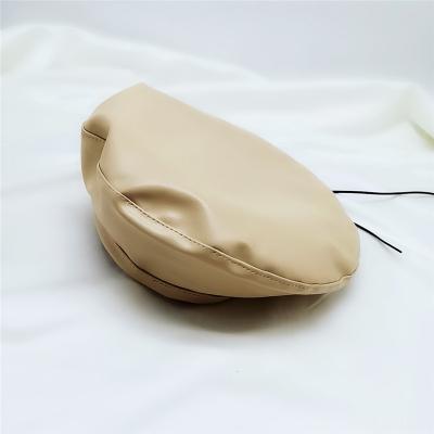 China New Image Women's Beret Hat Pu Leather Painter Hat for sale