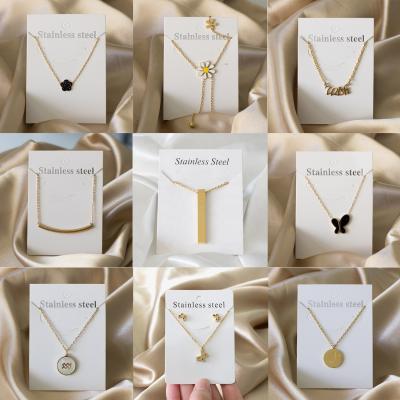 China TRENDY Discount Fast Shipping Women's Fashion Chain Gold / Silver Jewelry Designs Stainless Steel Chains Pendant Necklace for sale