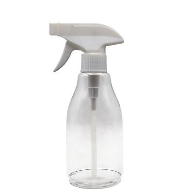 China 380ml Cosmetic Plastic Alcohol Spray Bottle Transparent Shoulder Liquor Bottle Spray And PET Spray Liquor Bottle for sale