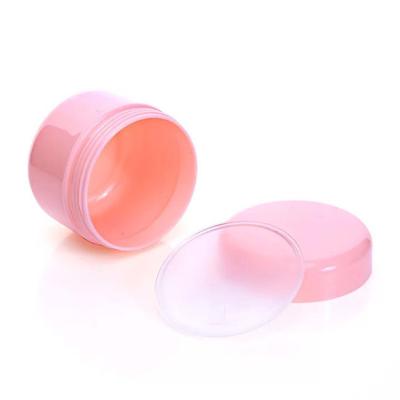 China 10ml 250ml Cosmetic Jars PP Bottle Pill Box Cream Dispenser Cream Box Can Be Customized Packaging Pink Cosmetic Jar for sale