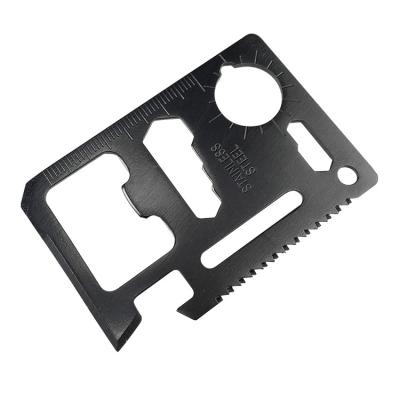 China Metal Multitool 18 in 1 Bottle Opener Camping Survival Credit Card Multi Tool for sale