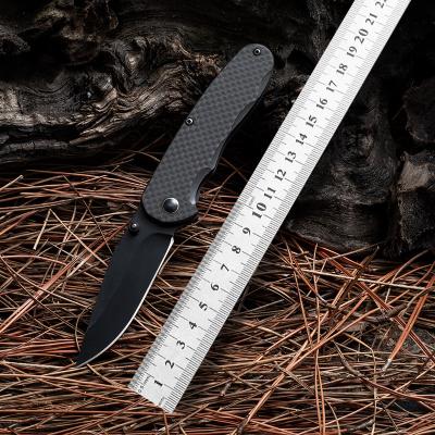 China 7 Inch Pocket Folding Knife Black Coating Blade And Handle The Non-Variable Group Of Ten For Outdoor Survival for sale