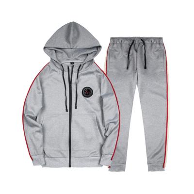 China JACKETOWN Wholesale Breathable Sportswear Zipper Men's Unisex Hoodies Tracksuits Plus Size Pants Two Piece Set for sale