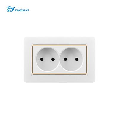 China EU Standard Home Security 16A 250V Quintuple Germany Wifi Tuya Smart Power Socket and Smart Plug for sale