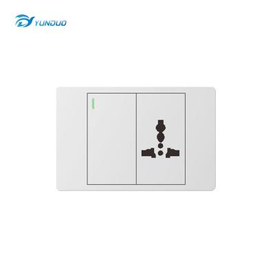 China Work Smart Electrical 1/2 Gang Life 1 Multi Way Automation Wall Outlet for sale