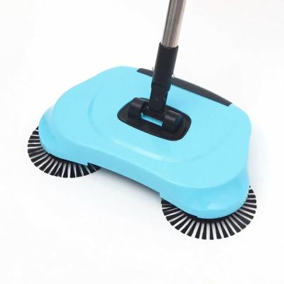 China Low Cost Viable 3 in 1 Cordless Brush Broom Quick Hand Push Floor Sweeper with Dustpan for sale