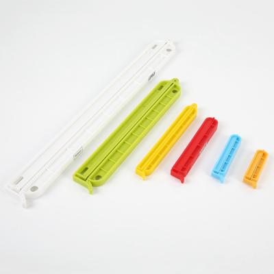 China Viable PP Plastic Closing Clips Large Food Snack Bag Storage Sealing Cuts Seal Plastic Bags Cut for sale