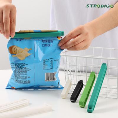 China Modern Factory Snack Sealing Bag Clips Seal Food Clip Plastic Bread Clip for sale