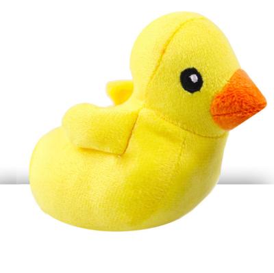 China Viable yellow duck squeaky toys for sale