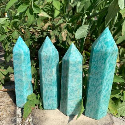 China China Amazon Quartz Healing Crystal Wand Dots Crystal Wand Set For Home Decor for sale