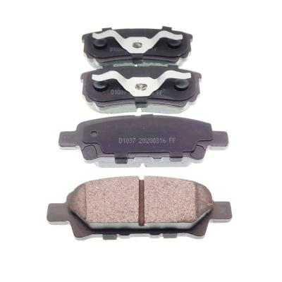 China Ceramic Auto Spare Parts No Noise Brake Pad Set Ceramic Brake Pad D1037 OEM 05191271AA For MITSUBISHI for sale