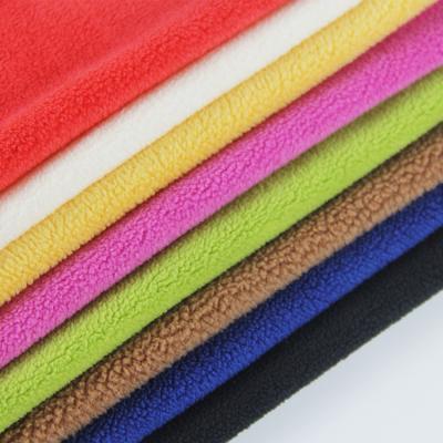 China 100% Fabric For Jackets, Winter Apparel, Home Stretch Factory Supply Four Way Polyester Stretch Fleece Textiles for sale