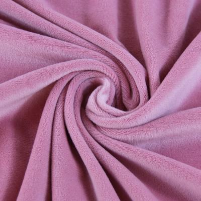 China High Quality Single Sided Mink Velvet Fabric Hot Elastic Short Crystal Plush Spot Stretch Gold Silver Fox Fabric For Clothing Home Text for sale