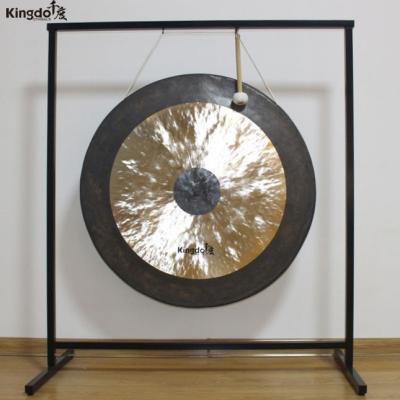 China Chinese Traditional Handmade Musical Therapy Percussion Instrument 45cm Chau Gongs Tam Tam Gongs for sale