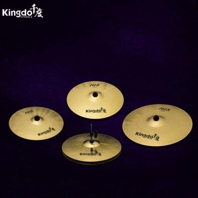 China Drumkit H68 Brass Alloy 5 Pieces Cymbal Set Practice Set Drum for sale