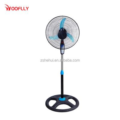 China 16 Inch Colorful Plastic Electric Stand Pedestal Fan for sale