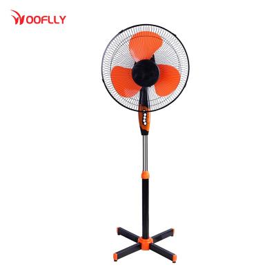 China 16 Inch Low Noise Electric Fan Stand Cross Base Fan for sale