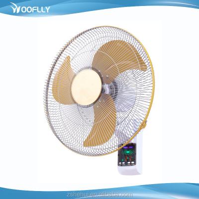 China Plastic 18 Inch 6m Distance Remote Control Electric Home Wall Mounted Oscillating Fan for sale