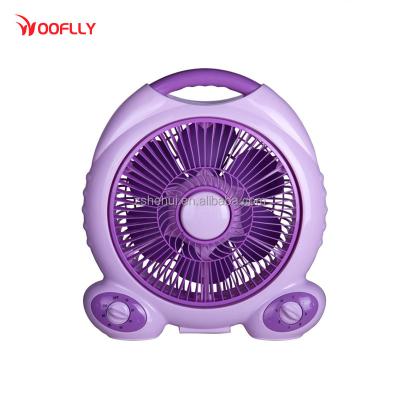 China Household 10 Inch Air Cooler Mini Box Electric Fan for sale