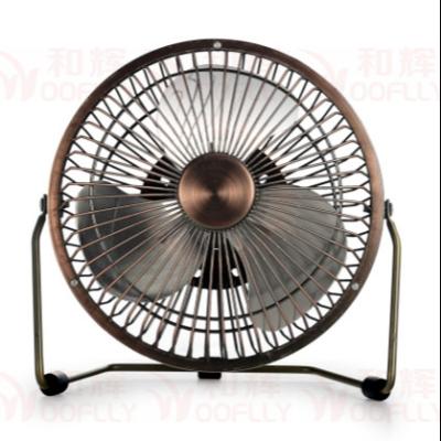 China Retro Hotel Minute 8 Inch Mobile Metal Metal USB Fan for sale