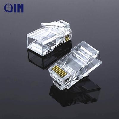 China Connecting Network UTP 8p8c Plug CAT6 RJ45 Modular Connector for sale