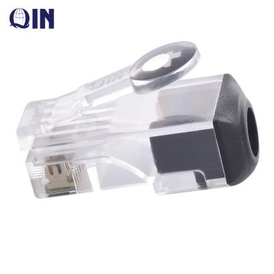 China 2018 new high quality design RJ45 connector 8p8c modular wiring jack with support UTP Cat6 rj45 ftp connector for all size cable for sale