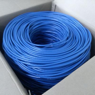 China Hot-selling 1000FT Roll 305M 0.5mm 0.53mm UTP Bare Copper Cable 0.56mm Cat6 Cat6 for sale