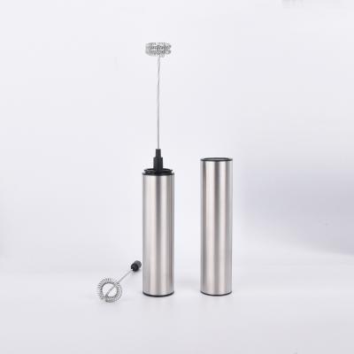 China Sustainable Mini Handheld Milk Frother Electric Milk Frother Handheld Foam Maker for sale