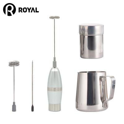 China Viable Handheld Coffee Frother USB Battery Coffee Frother Maker Amazon Success Manual Electric Milk Frother for sale