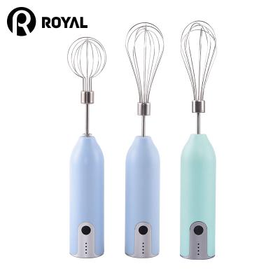 China Good Quality Sustainable MIni Handheld Battery Stainless Steel 304 Electric Egg Beater for sale