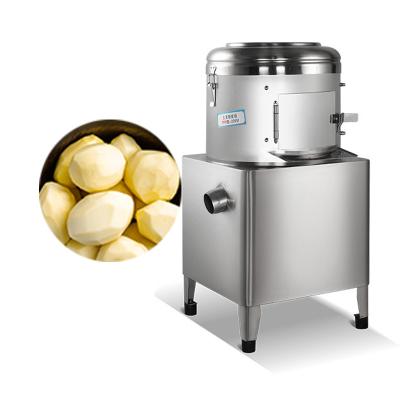 China Snacks Factory Stainless Steel Commercial Potato Cleaning and Peeling Machine Potato Peeling Machine for sale