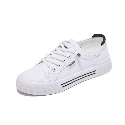 China 2022 Fashion Spring Sweat-absorbent Spring Factory Price Autumn Breathable Women Canvas Shoes Flat Casual Shoe for sale