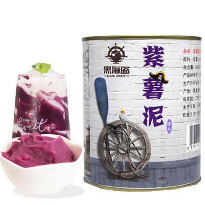 China Wholesale High Quality 900g Canned Canned Purple Sweet Potato Mash. Used to make tea and desserts for sale