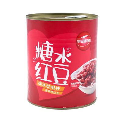 China Factory supply Jiahongqili canned red beans apply to milk tea, bread 950g for sale