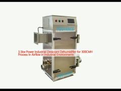 3.5kw Power Industrial Desiccant Dehumidifier for 300CMH Process In Airflow in Industrial Environments