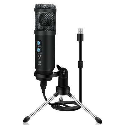 China Handheld vocal microphone microphone for recording build in control of ECHO Flight. on Computer USB Microphone Microfono Gamer for sale