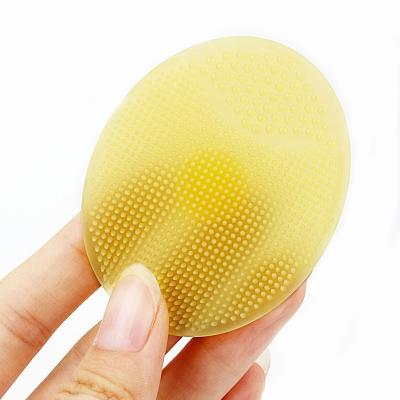 China New Design Women Men Baby Straight Hair Yinhusjia Massage Brush Silicone Shampoo Hair Washing Cleaning Brush for sale