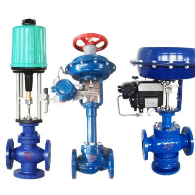 China Factory General Hot Sale Automatic Steam Water Motorized Control Valve Ac220v Dn50 Ptfe Sealing Material With Cheapest Price for sale