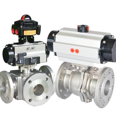 China General High Quality Springs 3 Inch Price Pneumatic Actuator Ball Valve Manufacturers With Factory Price for sale