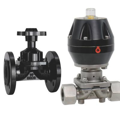 China China General Fokison 3 Way Pneumatic Regulator Diaphragm Valve With Best Quality for sale