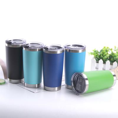 China New Design 20oz Sustainable Tumbler Stainless Steel Double Wall Tumbler Coffee Mug for sale