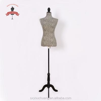 China Hot New Design Normal Works Mannequin Adjustable Ladies Upper Bady Mannequin For Girl Dresses for sale